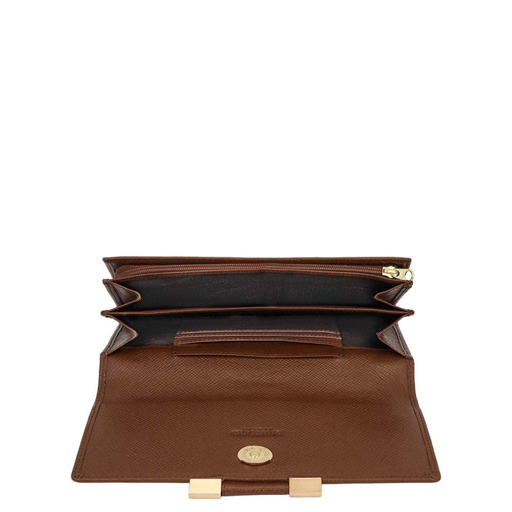 Franzy Leather Ladies Wallet - Date