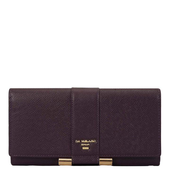 Franzy Leather Ladies Wallet - Grapevine