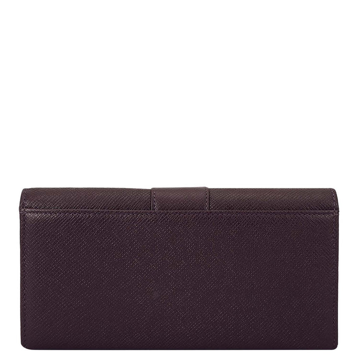 Franzy Leather Ladies Wallet - Grapevine