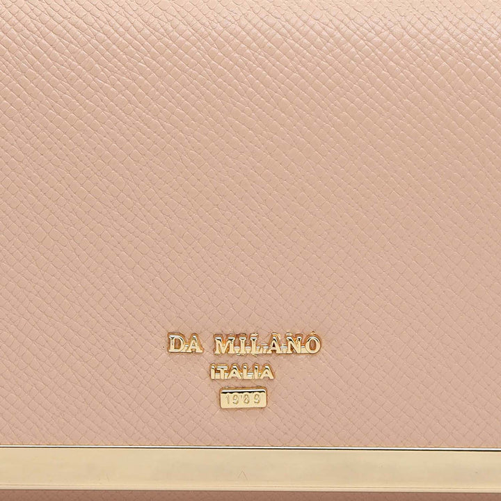 Franzy Leather Ladies Wallet - Nude