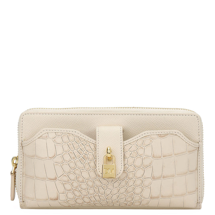 Pietra Continental Wallet - Marshmallow
