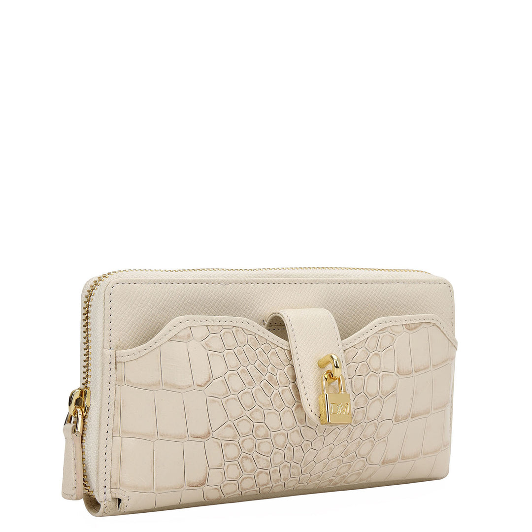 Pietra Continental Wallet - Marshmallow