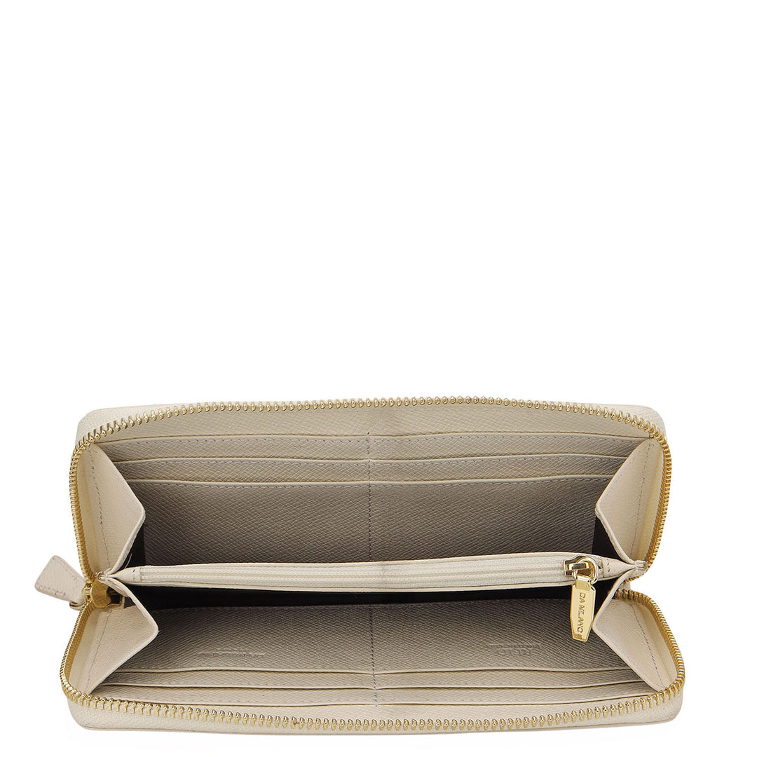 Pietra Continental Wallet - Marshmallow