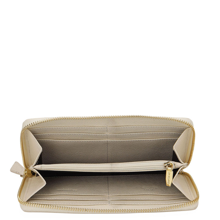 Pietra Continental Wallet - Marshmallow