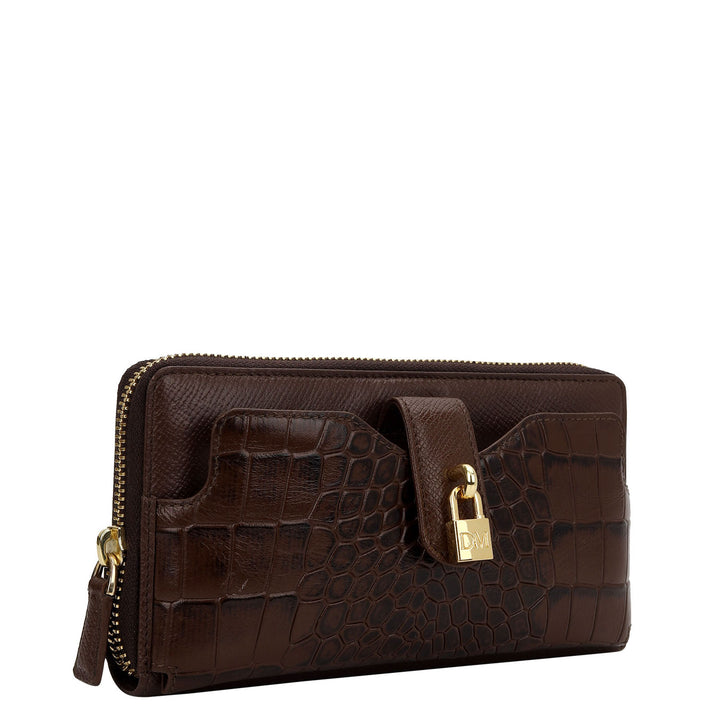 Pietra Continental Wallet - Walnut