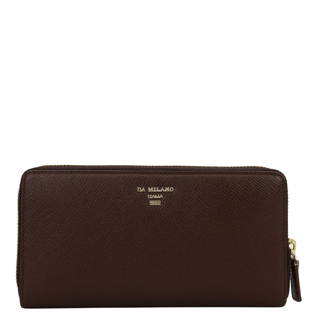 Pietra Continental Wallet - Walnut