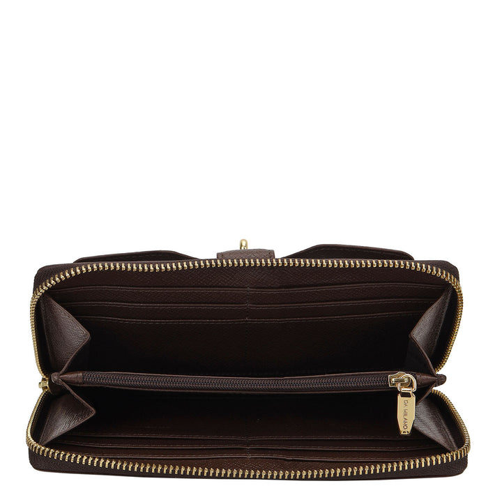 Pietra Continental Wallet - Walnut