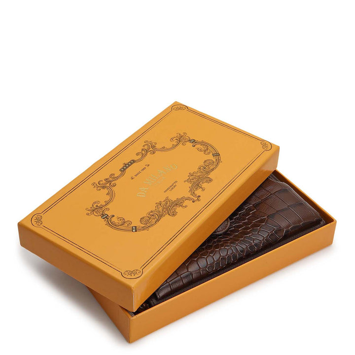 Pietra Continental Wallet - Walnut
