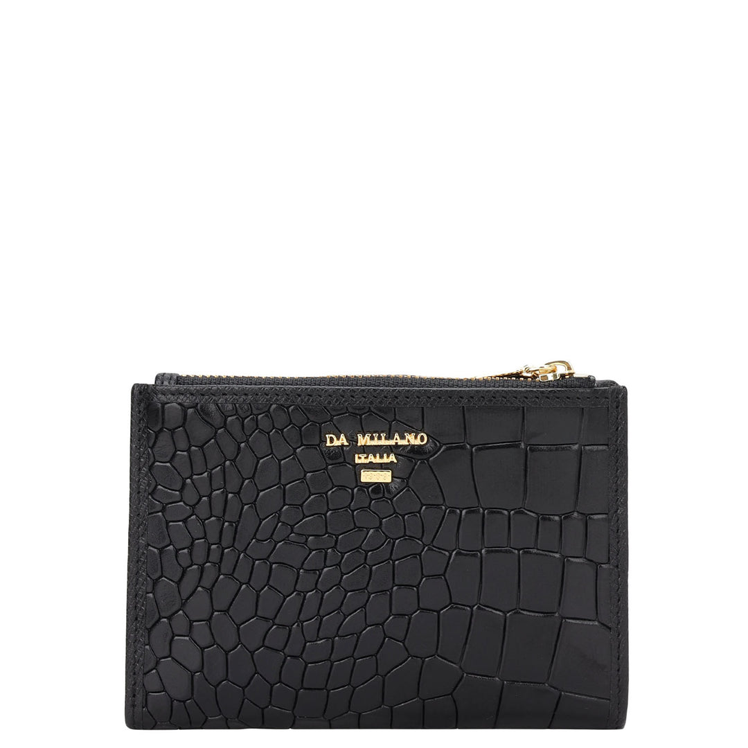 Pietra Compact Wallet - Black