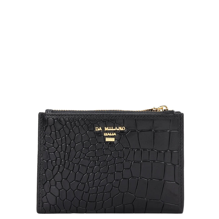 Pietra Compact Wallet - Black