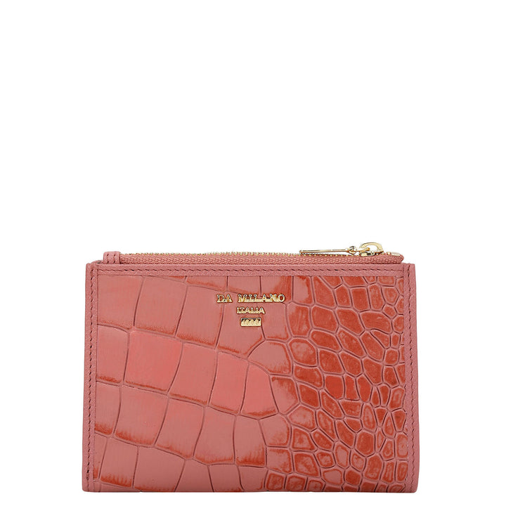 Pietra Compact Wallet - Rose