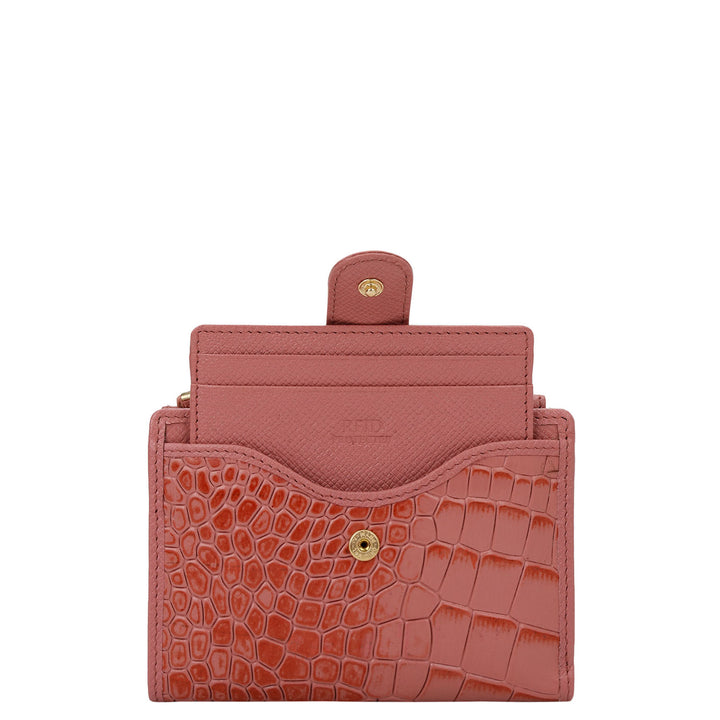 Pietra Compact Wallet - Rose