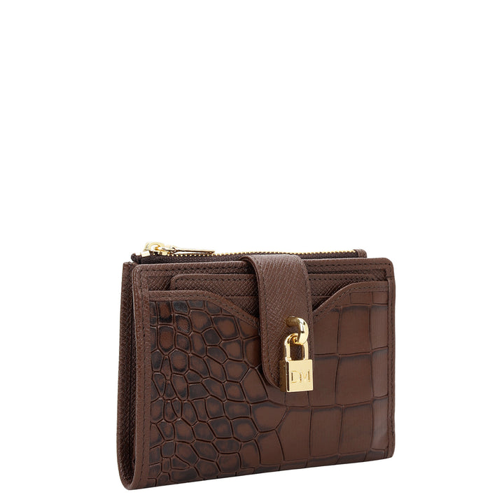 Pietra Compact Wallet - Walnut
