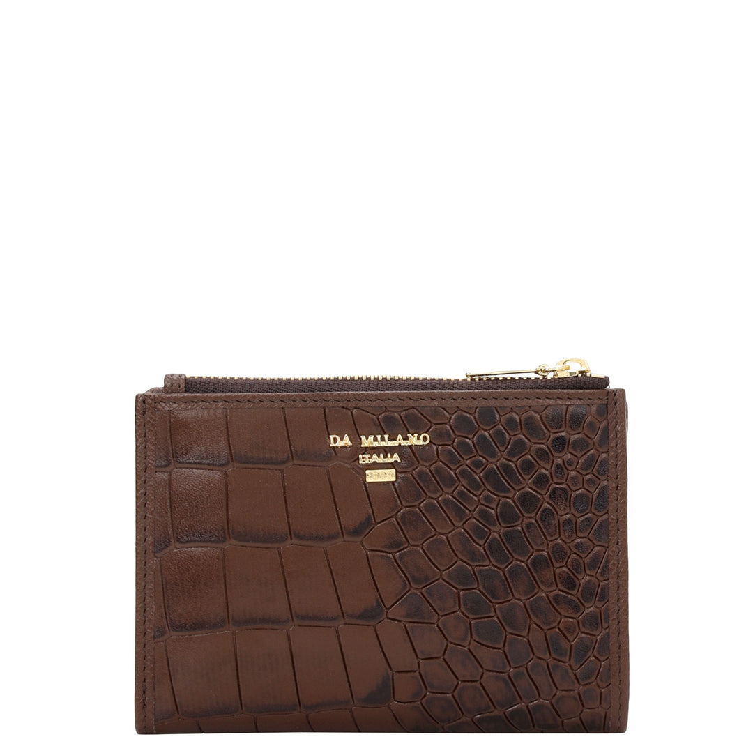 Pietra Compact Wallet - Walnut