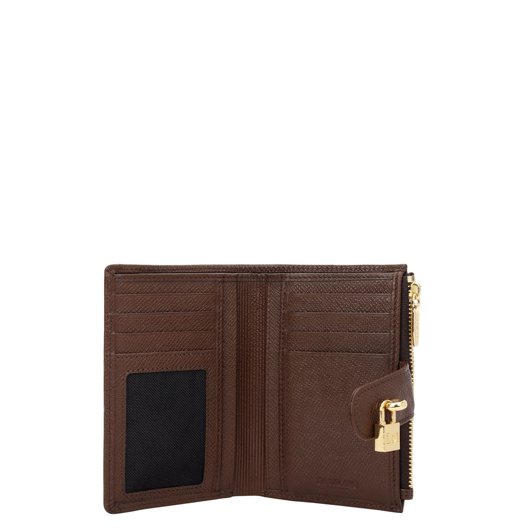 Pietra Compact Wallet - Walnut