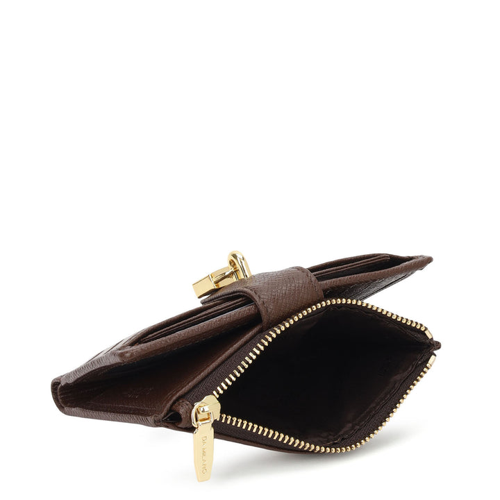 Pietra Compact Wallet - Walnut