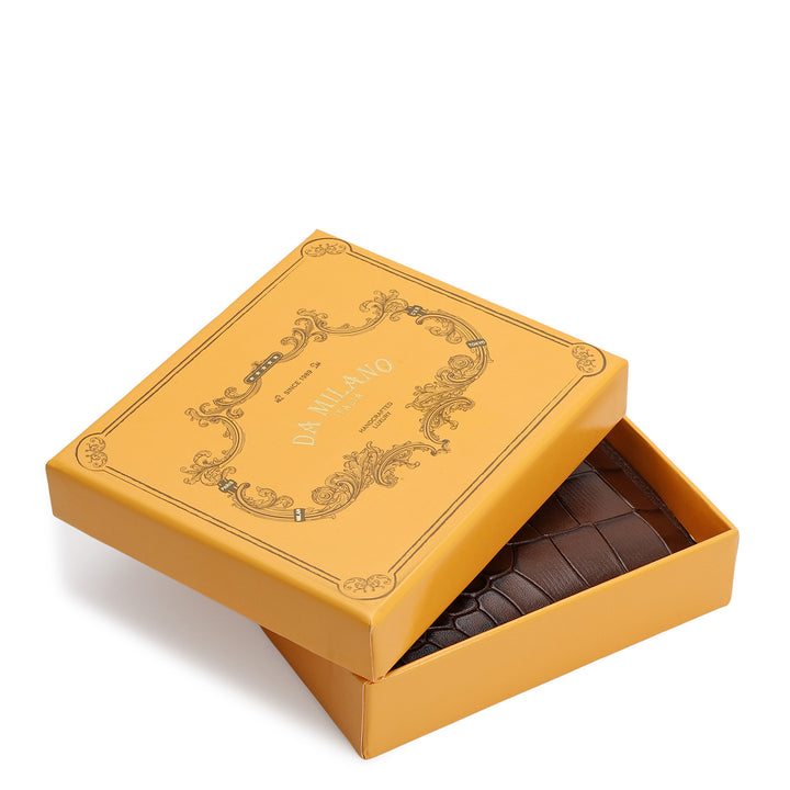 Pietra Compact Wallet - Walnut