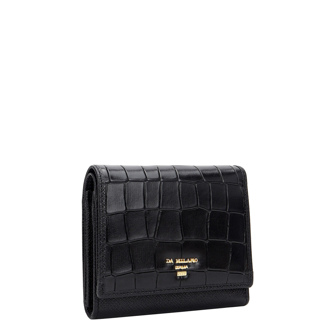 Classic Compact Wallet - Black