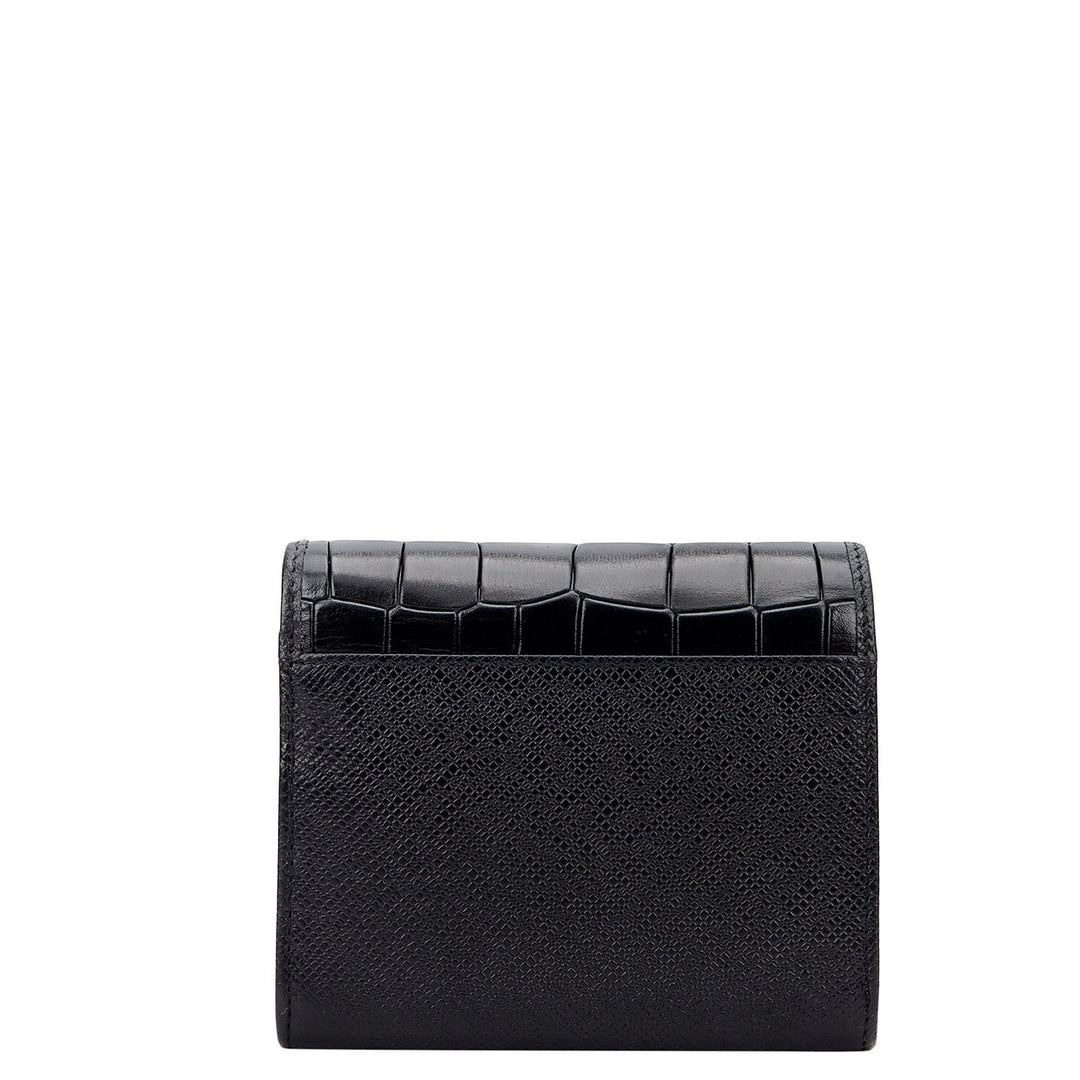 Classic Compact Wallet - Black
