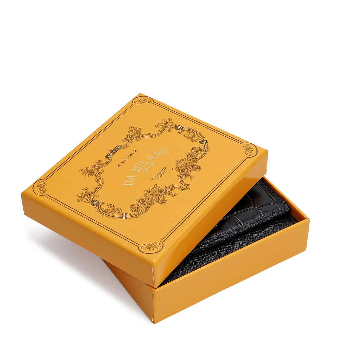 Classic Compact Wallet - Black