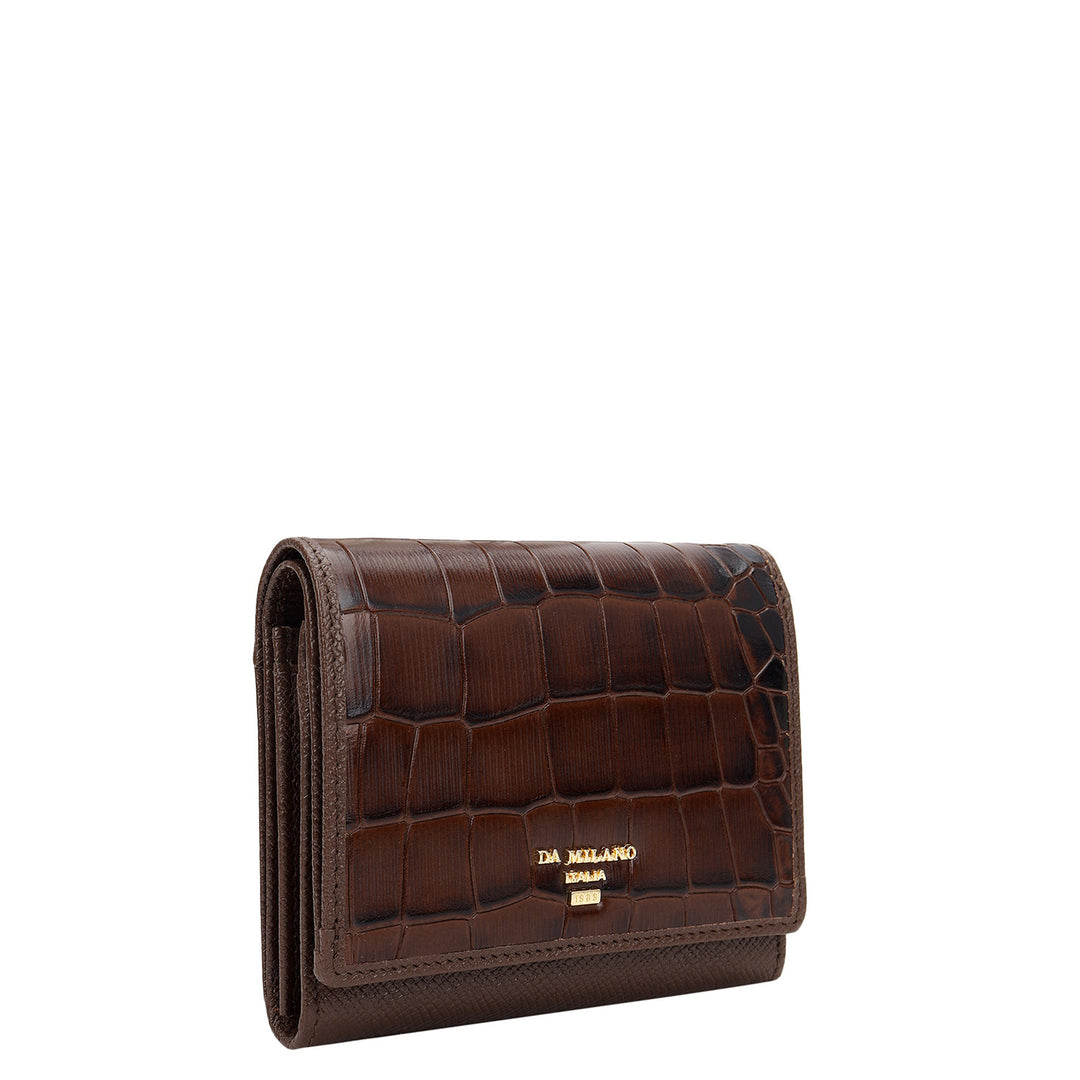 Classic Compact Wallet - Walnut