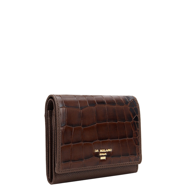 Classic Compact Wallet - Walnut