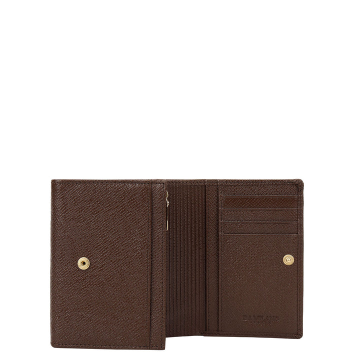Classic Compact Wallet - Walnut