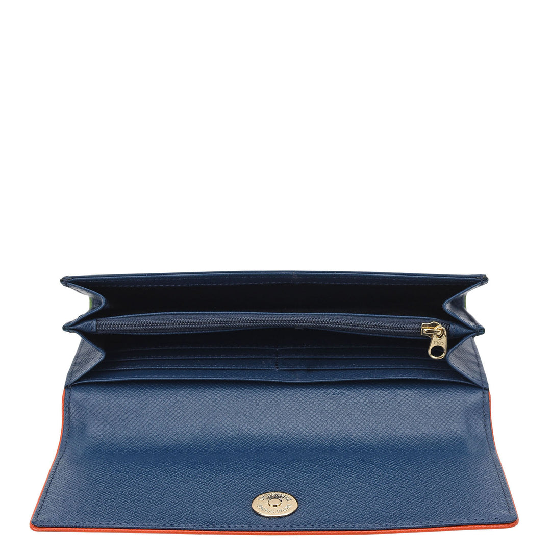 Celeste Flap Over Continental Wallet