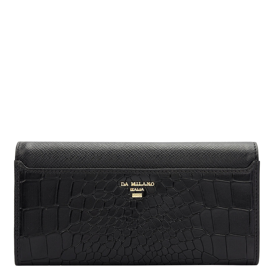 Maison Continental Wallet - Black