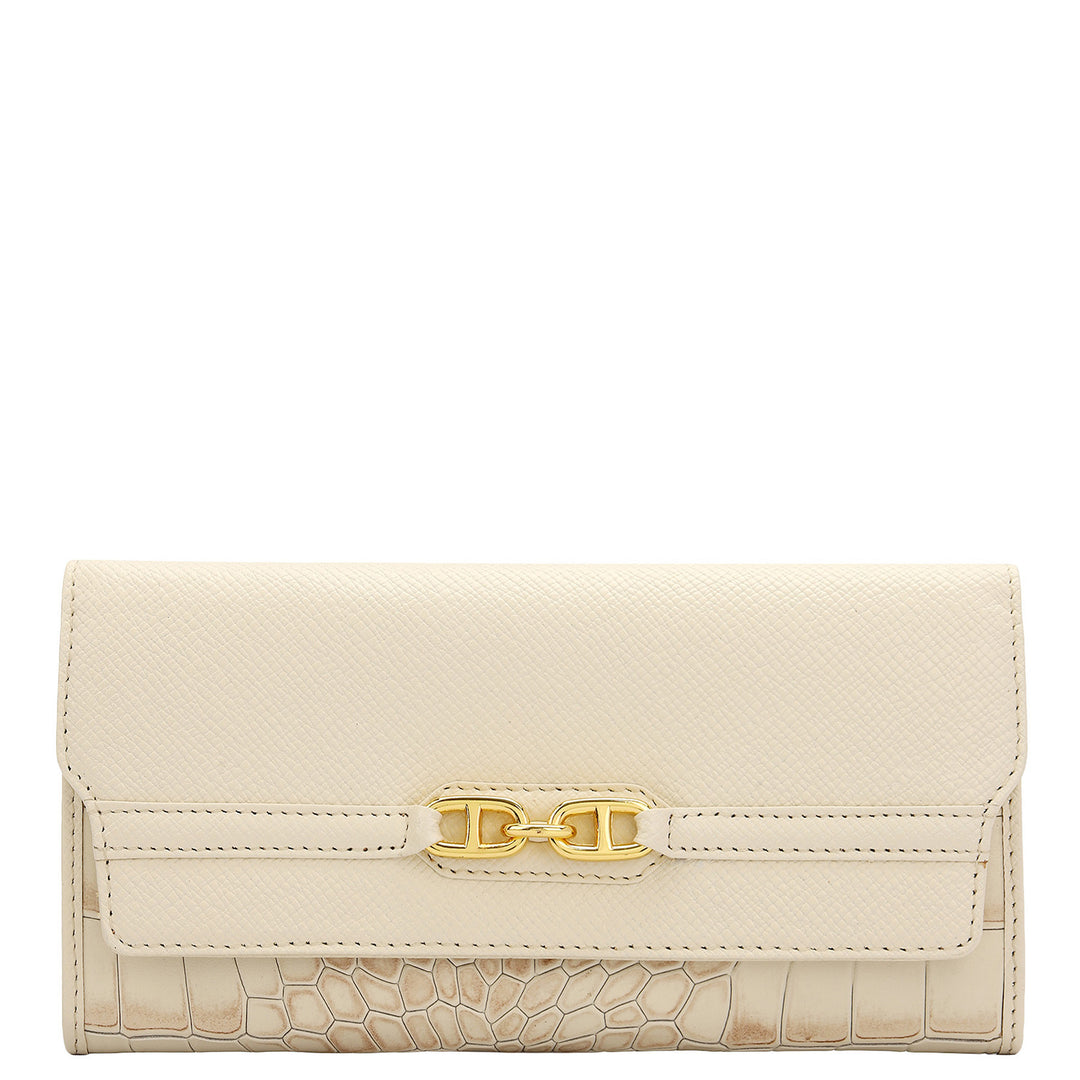 Masion Continental Wallet - Marshmallow