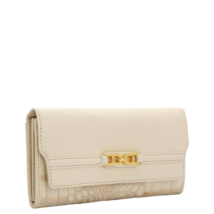 Masion Continental Wallet - Marshmallow