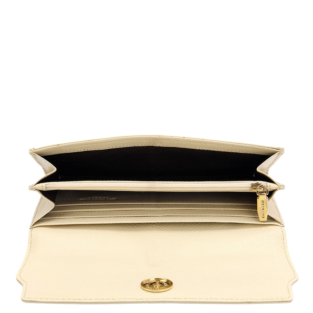 Masion Continental Wallet - Marshmallow