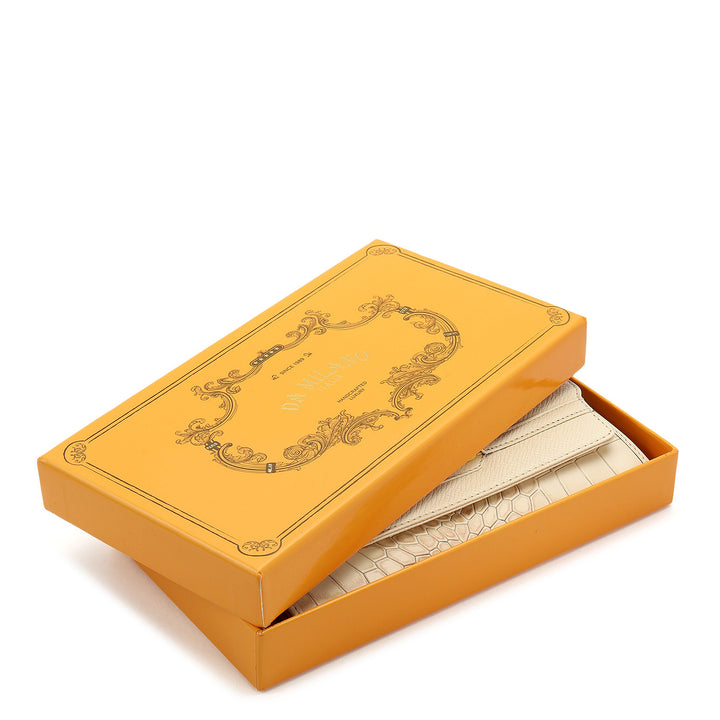 Masion Continental Wallet - Marshmallow