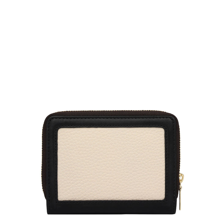Monofest Zip Around Wallet - Marshmallow & Black