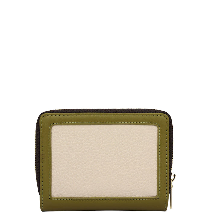 Monofest Zip Around Wallet - Marshmallow & Lime
