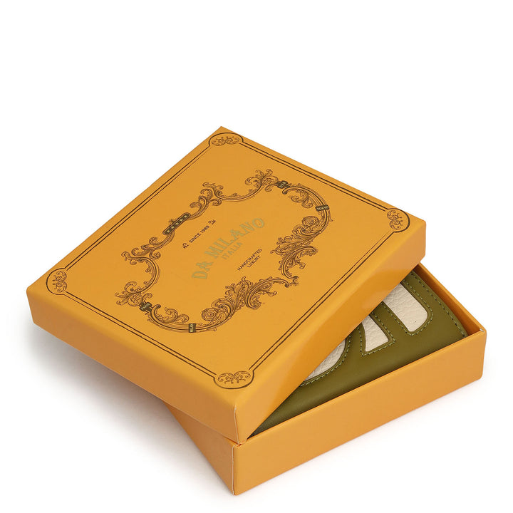 Monofest Zip Around Wallet - Marshmallow & Lime