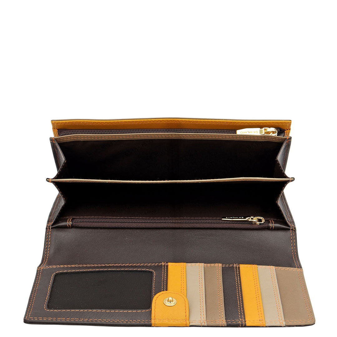 Classic Flap Over Continental Wallet
