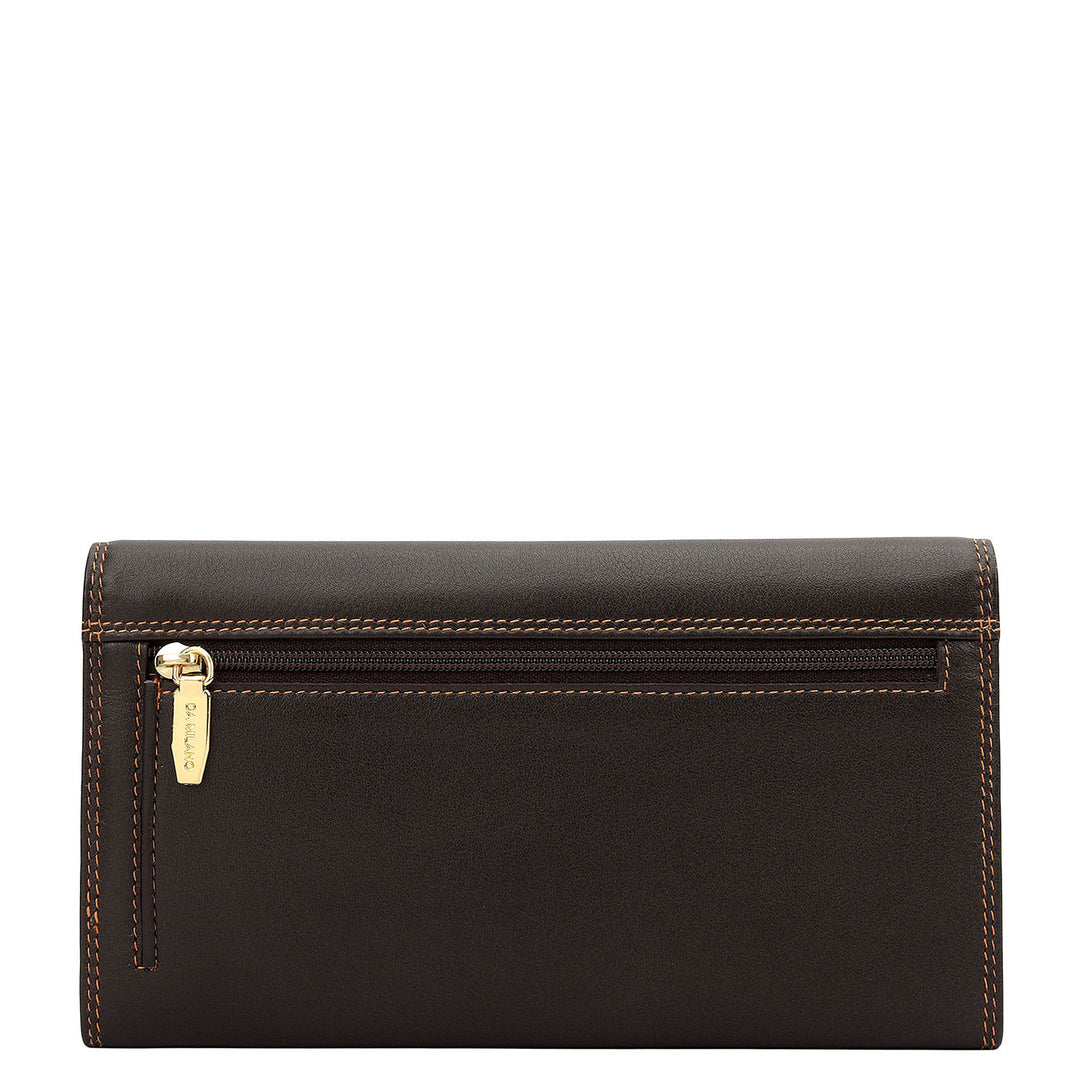 Classic Flap Over Continental Wallet