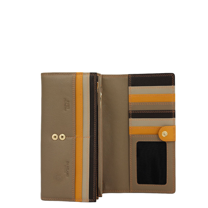 Classic Flap Over Continental Wallet