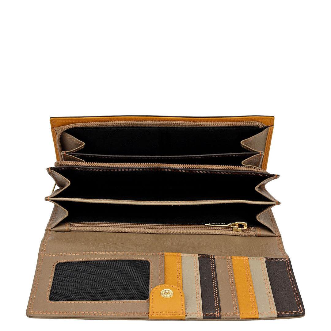 Classic Flap Over Continental Wallet