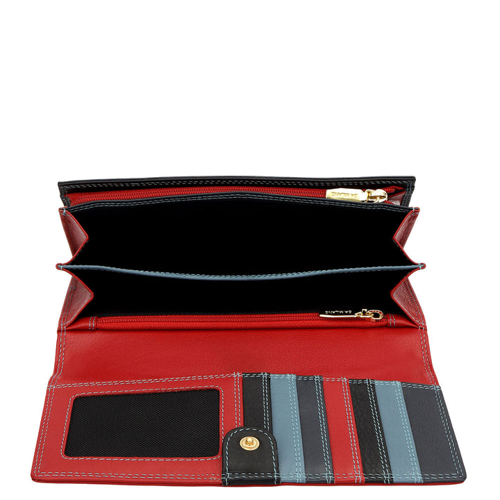 Classic Flap Over Continental Wallet