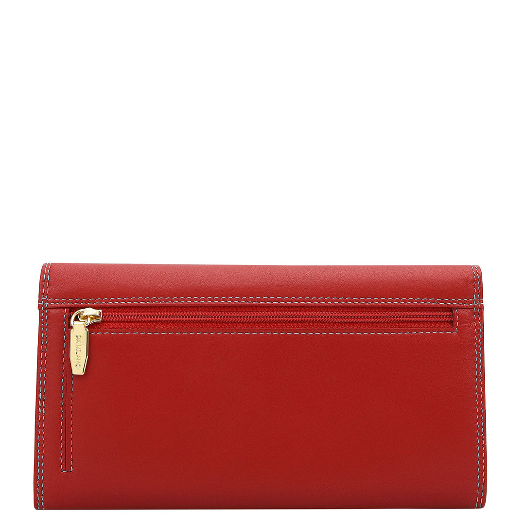 Classic Flap Over Continental Wallet