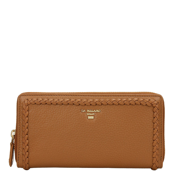 Plume Continental Wallet - Caramel