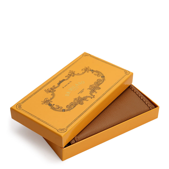 Plume Continental Wallet - Caramel
