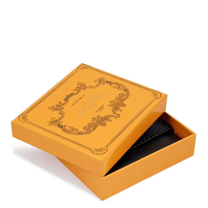 Plume Compact Wallet - Black