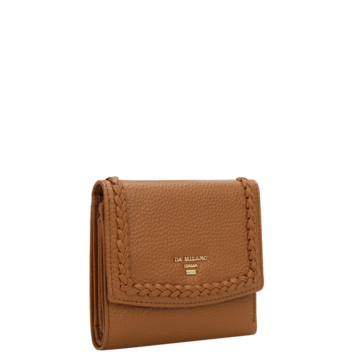 Plume Compact Wallet - Caramel
