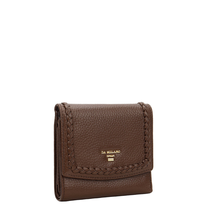 Plume Compact Wallet - Mocha