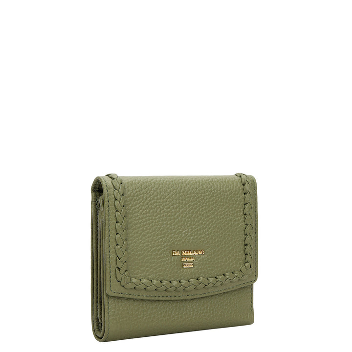 Plume Compact Wallet - Sage