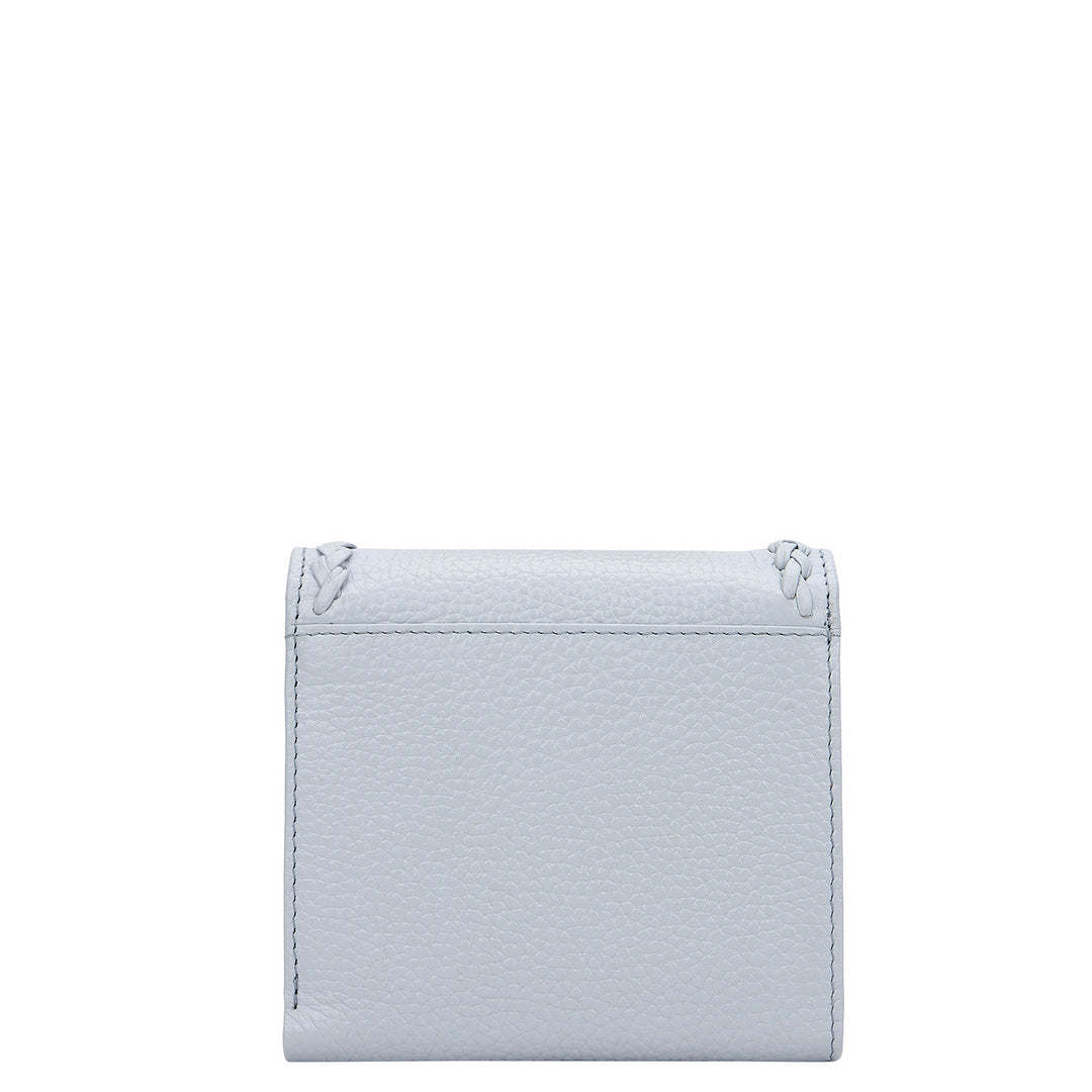Plume Compact Wallet - Sky