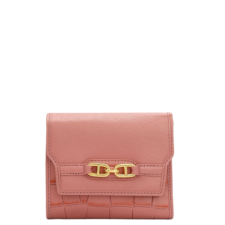 Maison Compact Wallet - Rose